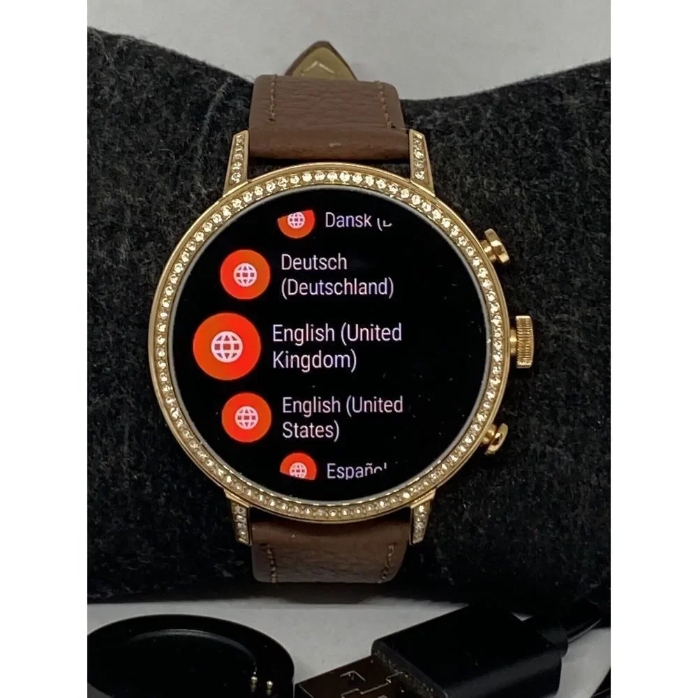Fossil Gen 4 Authentic Digital Dial Smart Watch Custom Band FTW6015 LT294
